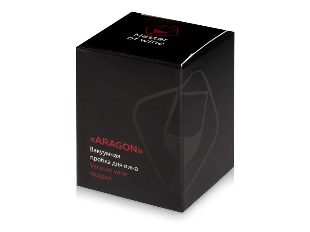 Вакуумная пробка для вина Aragon (серебристый)