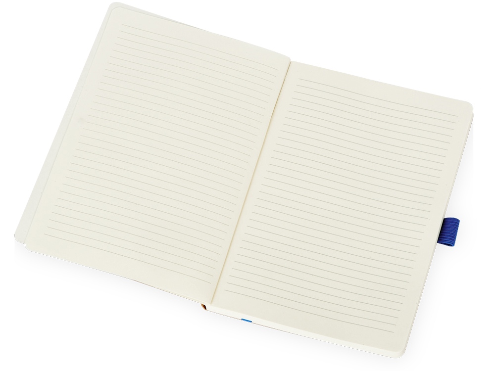 Блокнот Sevilia Soft, гибкая обложка из крафта A5, 80 листов, крафтовый/синий, коричневый, синий