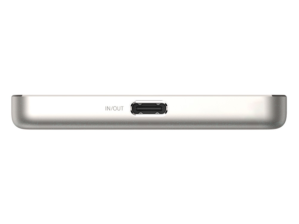 Внешний аккумулятор Xiaomi Super Slim Magnetic Power Bank 5000 Gold, золотистый