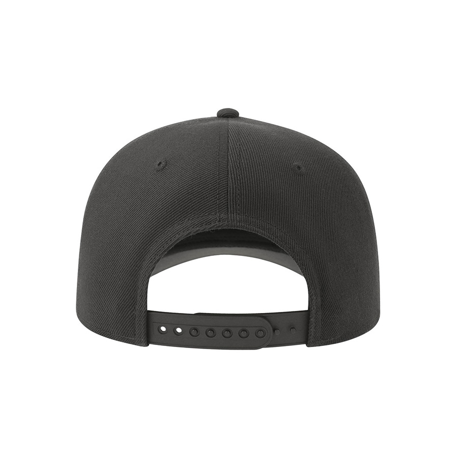Бейсболка BEAT-S, 6 клиньев, пластиковая застежка, т-серый, 100%  переработанный полиэстер, 300 г/м2