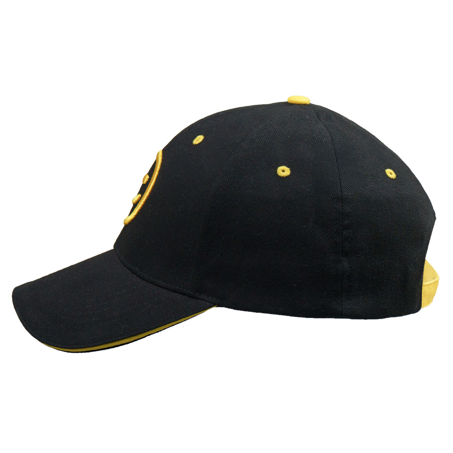 Образец бейсболка CUSTOM MERCH, 6 клиньев, сэндвич, 100% хлопок, 270 г/м2