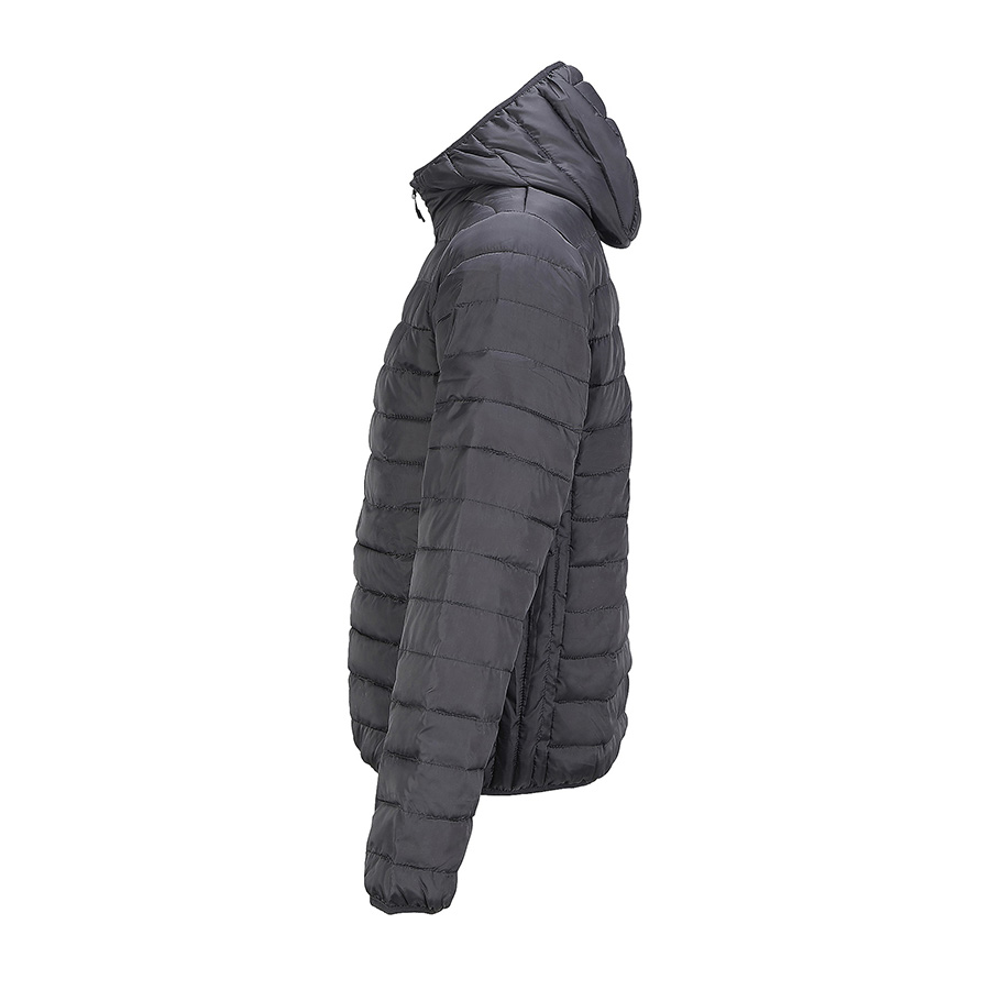 Куртка мужская "STREAM HOODED", черный, таффета 280 Т, 100% полиэстер