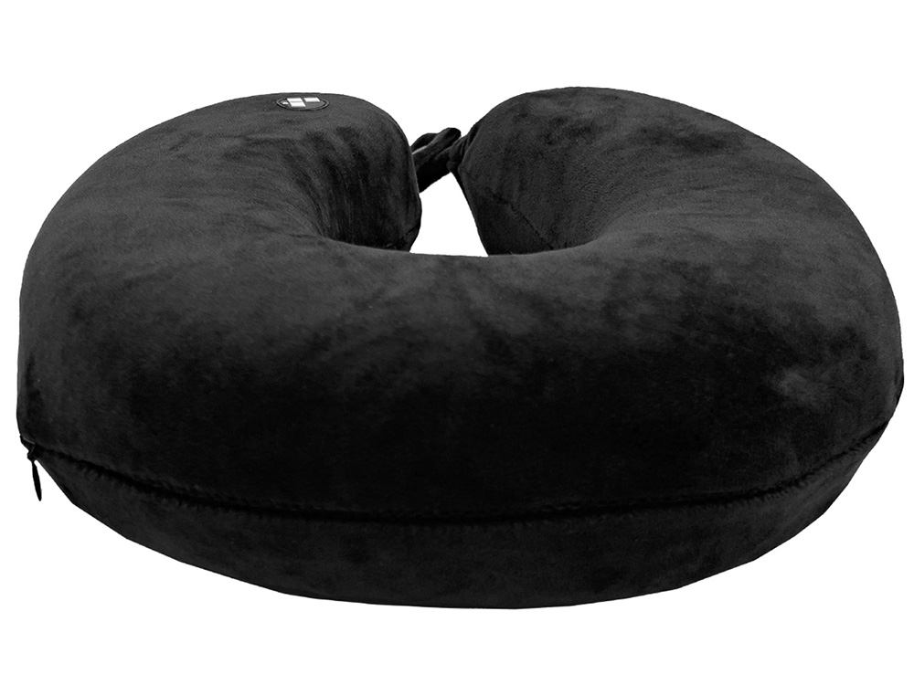 Подушка для путешествий с эффектом памяти Мемо Drowsy Black, черный