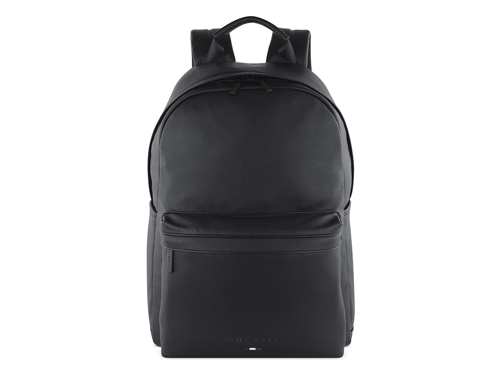 Рюкзак мужской BUGATTI РИКО | RICO, черный, полиуретан, 32 x 18 x 44 см
