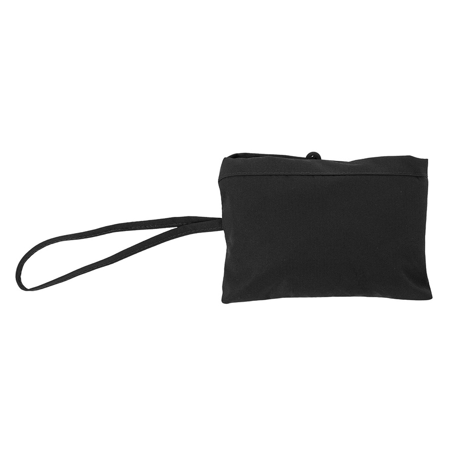 Панама "BUCKET POCKET-S", чёрный-серый, 100% переработанный полиэстер, 85 г/м2