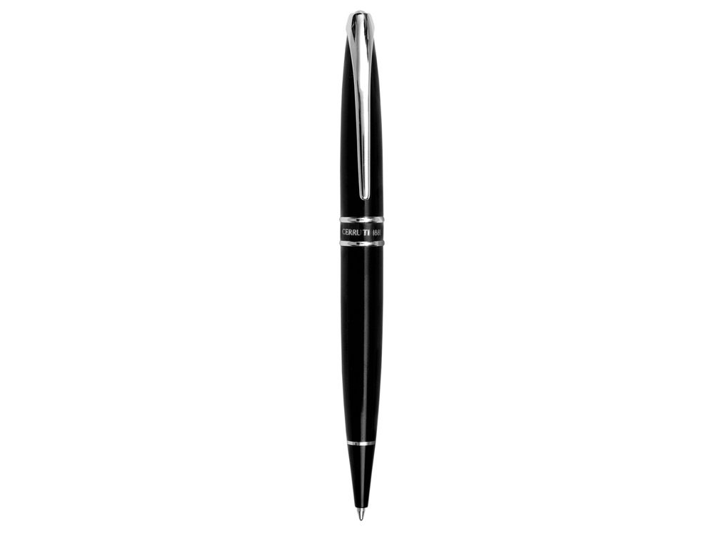 Ручка шариковая Cerruti 1881 модель Silver Clip  в коробке