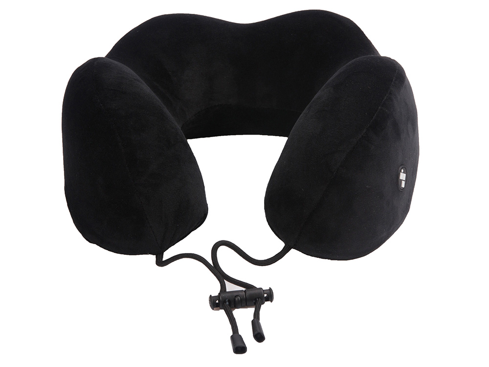 Подушка для путешествий с эффектом памяти Мемо Bluewinder Black, черный