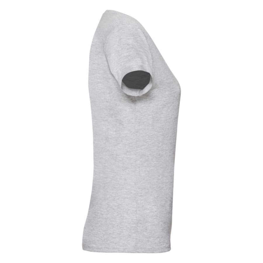 Футболка "Lady-Fit Valueweight T", серо-лиловый, 97% хлопок, 3% п/э; 165 г/м2