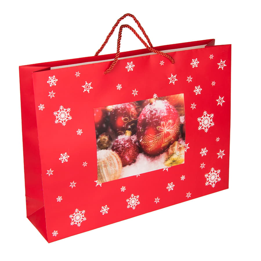Пакет малый RED WONDER 32*27*11 см, красный