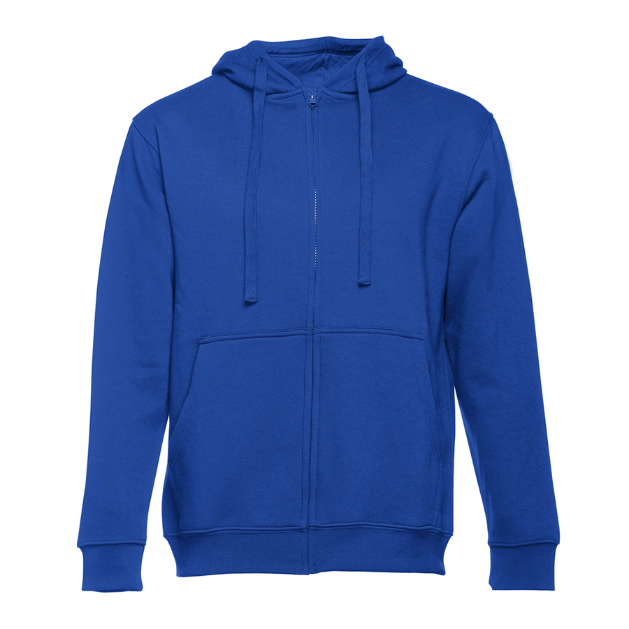 Толстовка мужская с капюшоном на молнии AMSTERDAM, синий, 2XL, 50% хлопок, 50% полиэстер, 320 г/м2