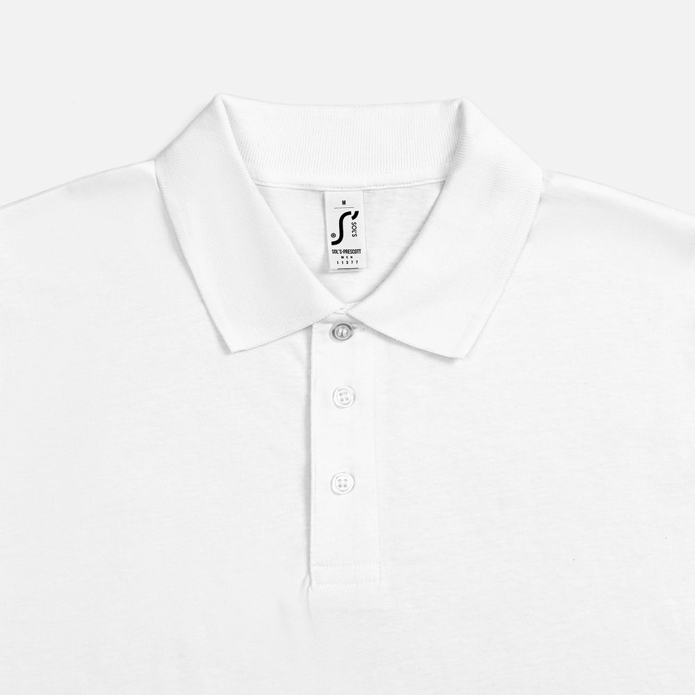 Рубашка поло мужская Prescott Men 170, белая
