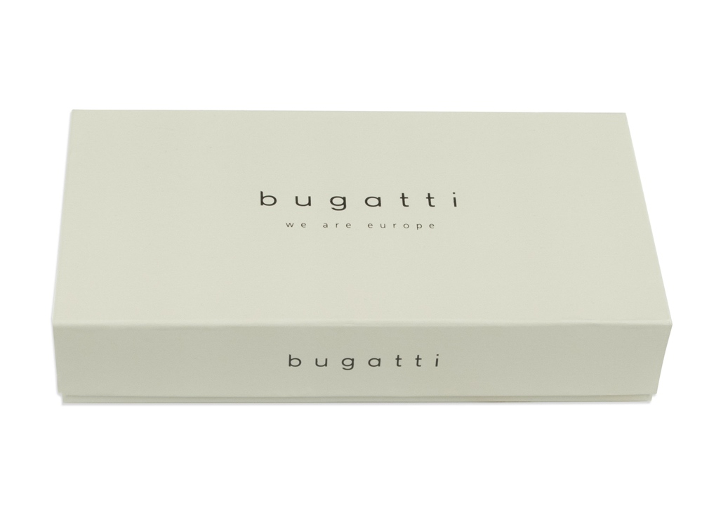 Кошелёк женский BUGATTI СИНА | SINA, голубой, воловья кожа/полиэстер, 13,7х3х9,5 см