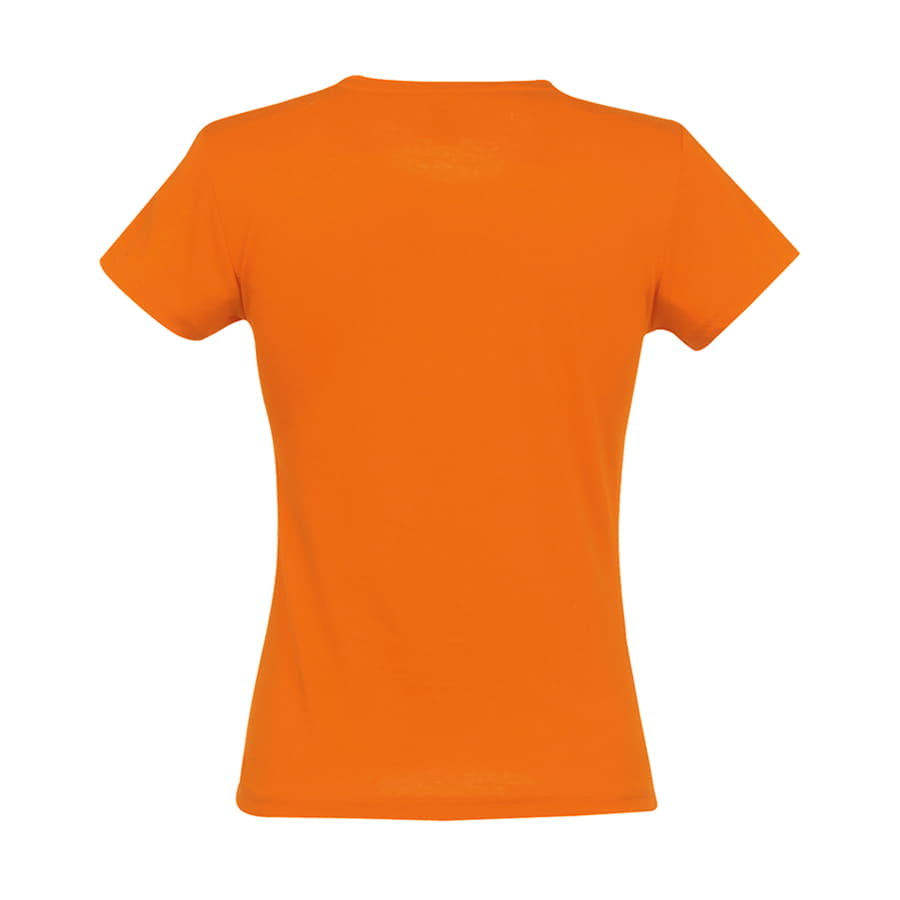 Футболка женская MISS, оранжевый, 100% хлопок, 150 г/м2