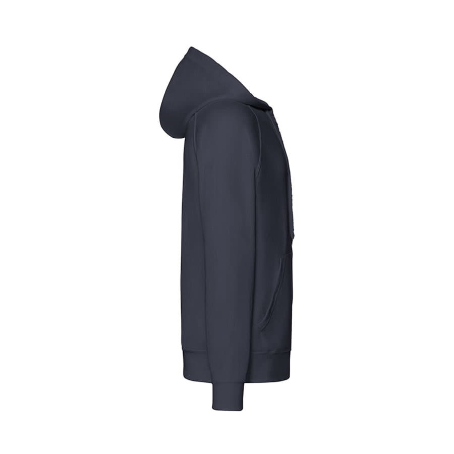 Толстовка без начеса "Lightweight Hooded Sweat", темно-синий, 80% х/б 20% полиэстер, 240 г/м2