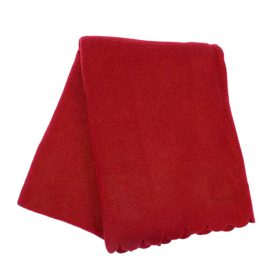 Плед PLAIN; красный; 100х140 см; флис 150 гр/м2