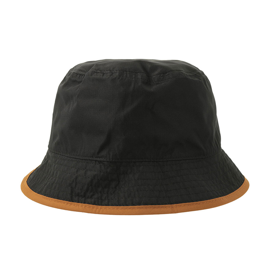 Панама "BUCKET POCKET-S", горчичный-чёрный, 100% переработанный полиэстер, 85 г/м2