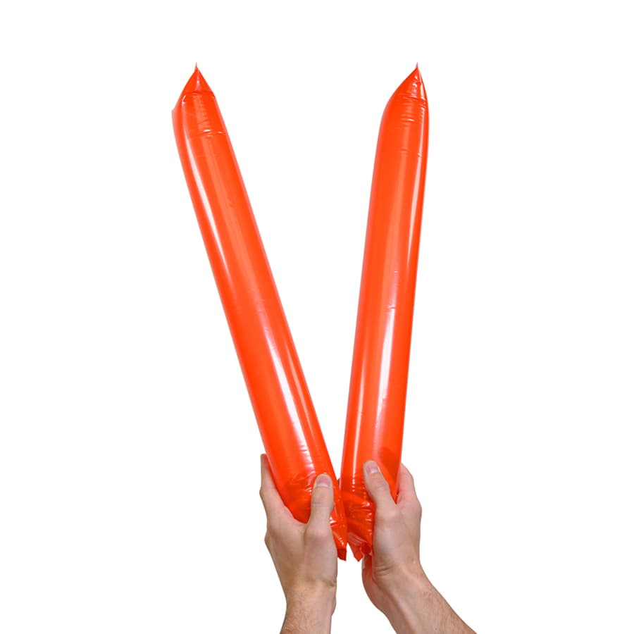 Палки-стучалки "Оле-Оле" STICK, полиэтилен, 60*10 см, красный