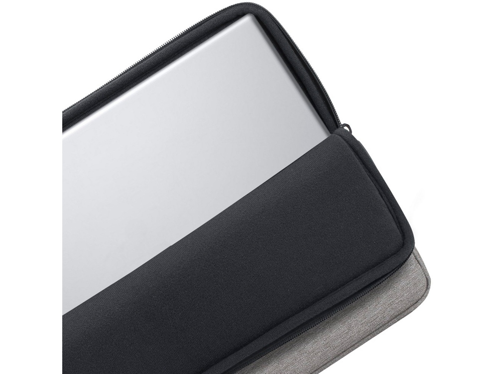 RIVACASE 7705 grey ECO чехол для ноутбука 15.6 / 12, серый