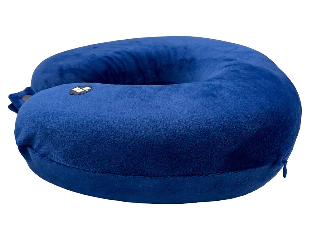 Подушка для путешествий с эффектом памяти Мемо Drowsy Royal Blue, синий