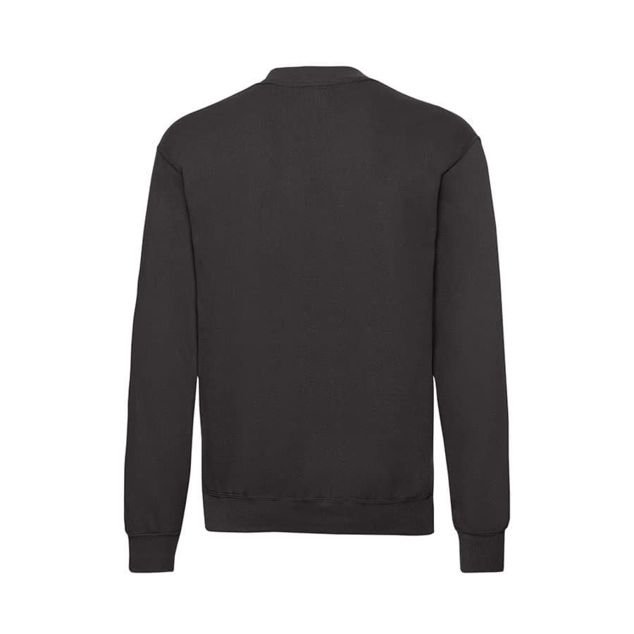 Толстовка мужская с начесом "Сlassic Set-In Sweat", черный, 80% х/б, 20% п/э, 280 г/м2
