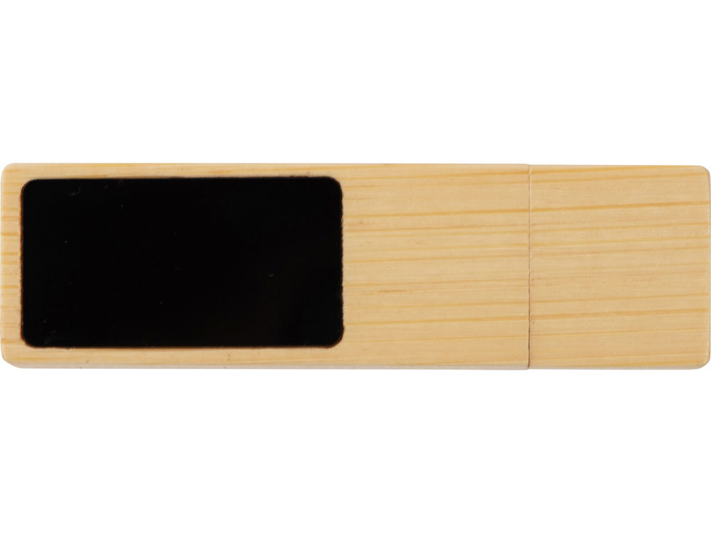 USB 2.0- флешка на 32 Гб c подсветкой логотипа Bamboo LED (натуральный)