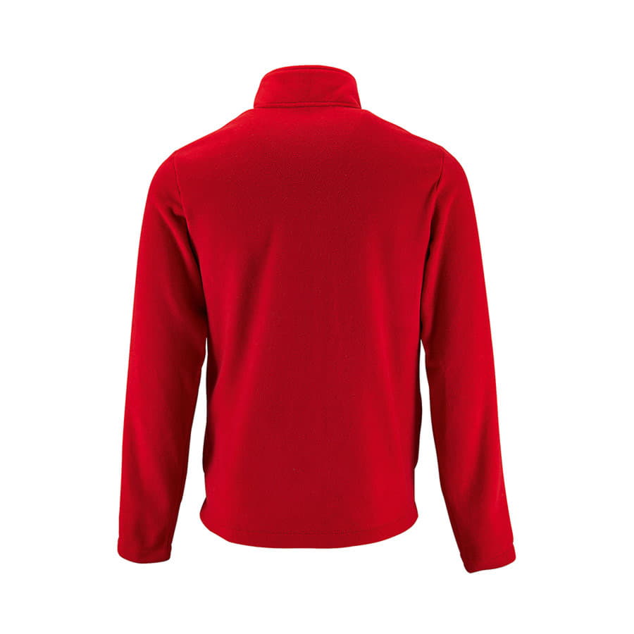 Толстовка на молнии мужская NORMAN MEN, красный, 100% п/э, 220 г/м2