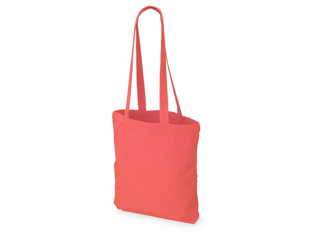 Сумка из плотного хлопка Carryme 220, коралловый, оранжевый