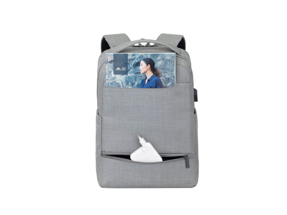 RIVACASE 8363 grey рюкзак для ноутбука 15.6 / 6, серый