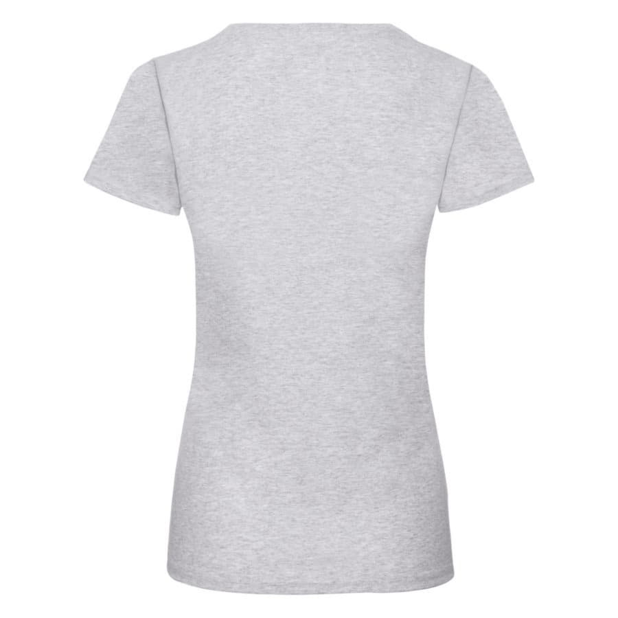 Футболка "Lady-Fit Valueweight T", серо-лиловый, 97% хлопок, 3% п/э; 165 г/м2
