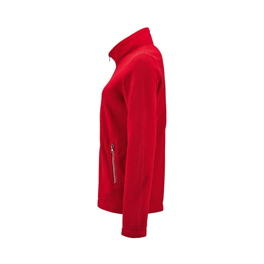 Толстовка на молнии "Norman Women", красный, 100% п/э, 220 г/м2