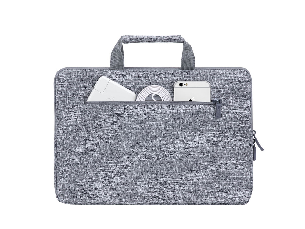RIVACASE 7913 light grey чехол для ноутбука 13.3, серый меланж