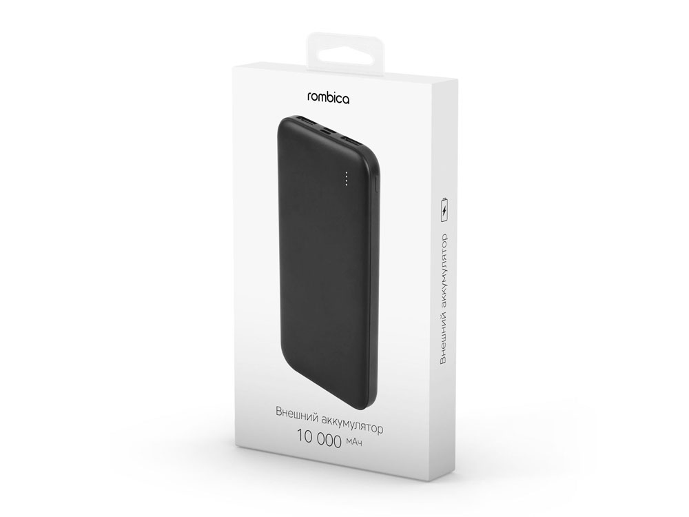 Внешний аккумулятор Rombica NEO P10 Black, черный