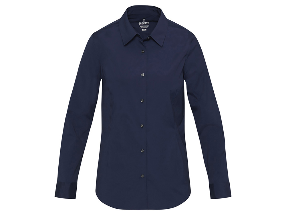 Carnelian женская рубашка из поплина - Navy Blue, темно-синий