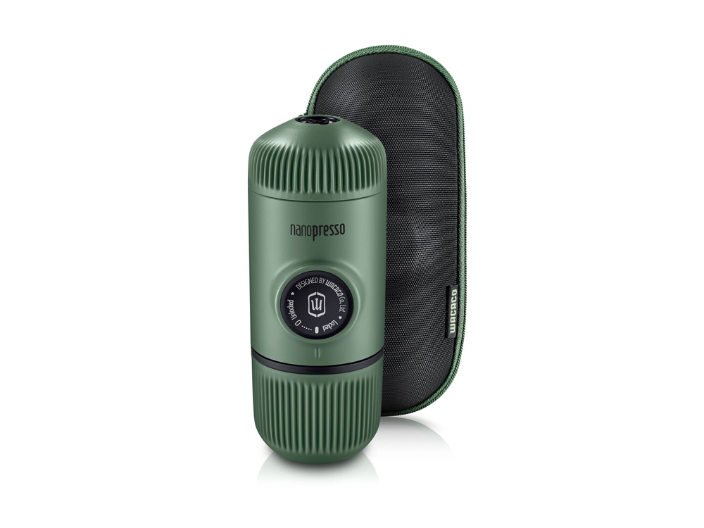 Ручная мини-кофемашина (WACACO Nanopresso) WCCMSGR (Ручная мини-кофемашина цв. Moss Green), зеленый