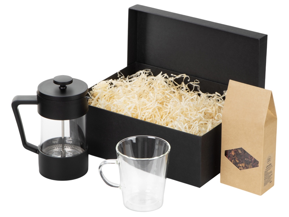 Подарочный набор для чая Tea eve (черный, прозрачный)