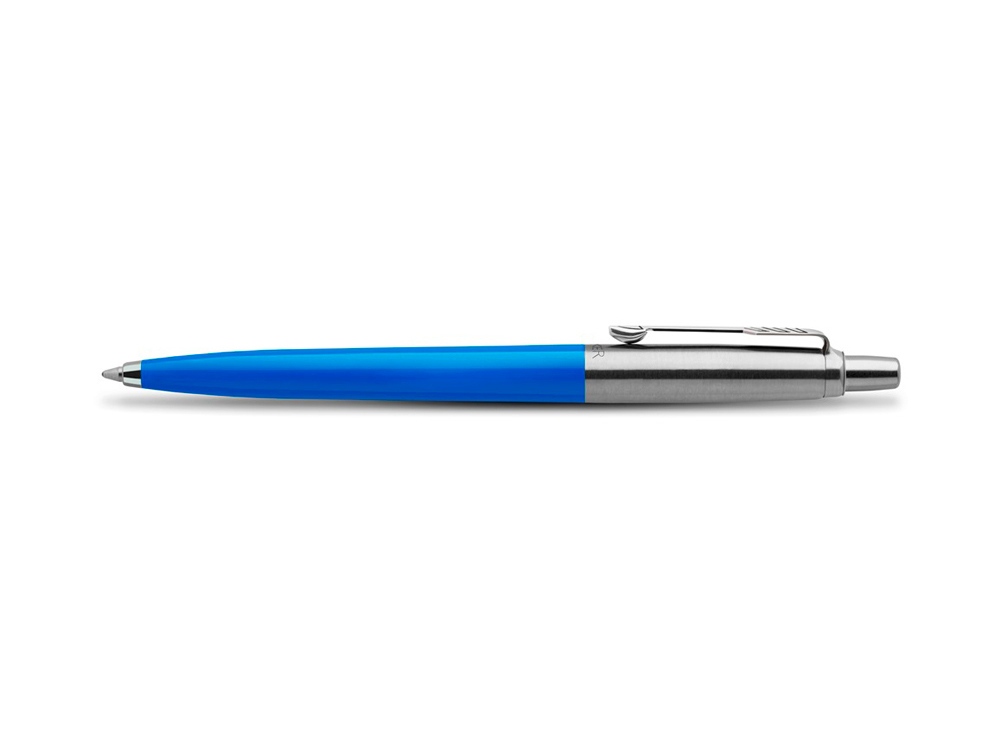 Шариковая ручка Parker Jotter ORIGINALS BLUE CT, стержень: M blue ЭКО-УПАКОВКА, синий, серебристый