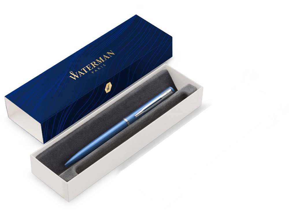 Перьевая ручка Waterman GRADUATE ALLURE, цвет: голубой, перо: F, синий