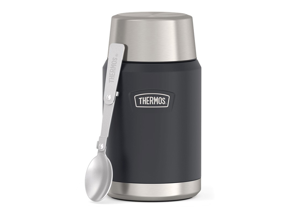 Термос из нерж. стали тм THERMOS IS-301 GT 0.71L, темно-серый