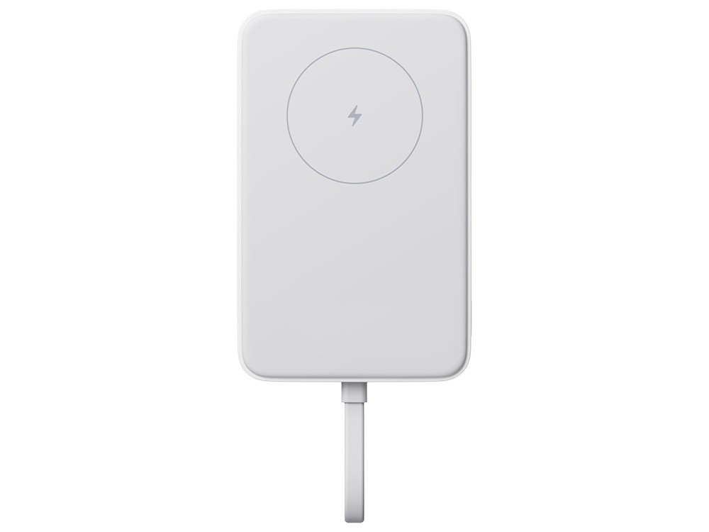 Внешний аккумулятор с кабелем Xiaomi 33W Magnetic Power Bank 10000mAh (Integrated Cable) White, белый