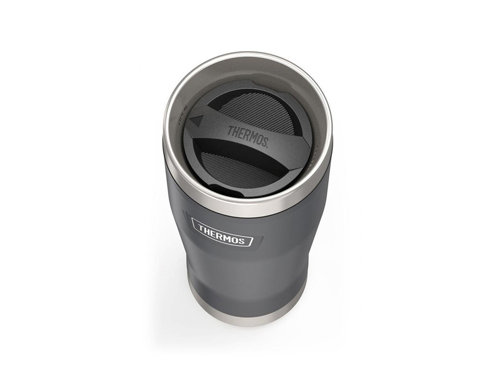 Термокружка из нерж. стали тм THERMOS IS-1012 GT 0.47L, темно-серый