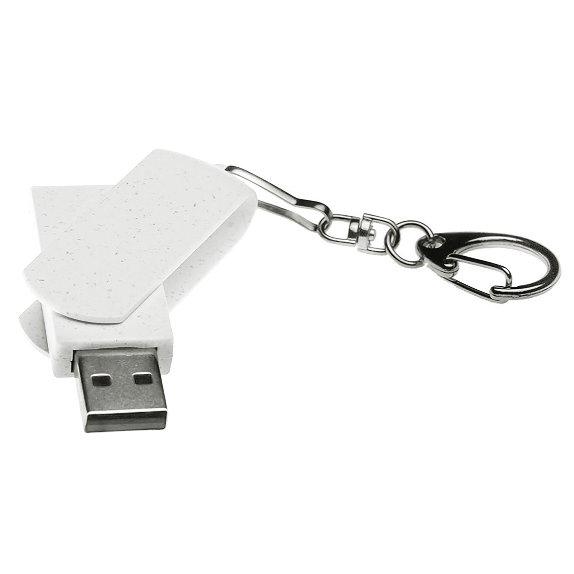 Флешка USB 3.0 Варуна на 32 ГБ, крапчатый белый