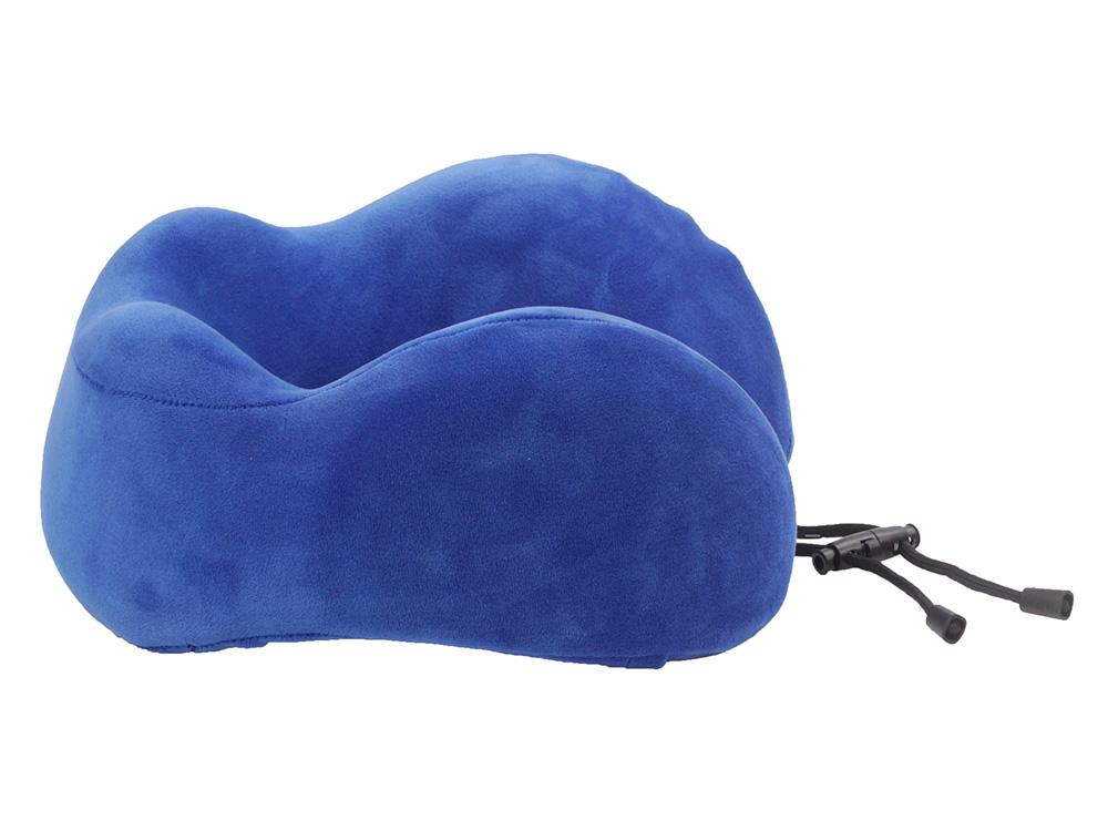 Подушка для путешествий с эффектом памяти Мемо Bluewinder Blue, синий