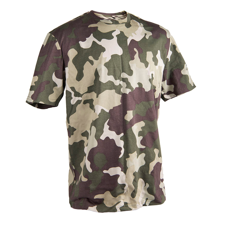 Футболка бесшовная "Start", камуфляж_2XL,  100% х/б, 150 г/м2
