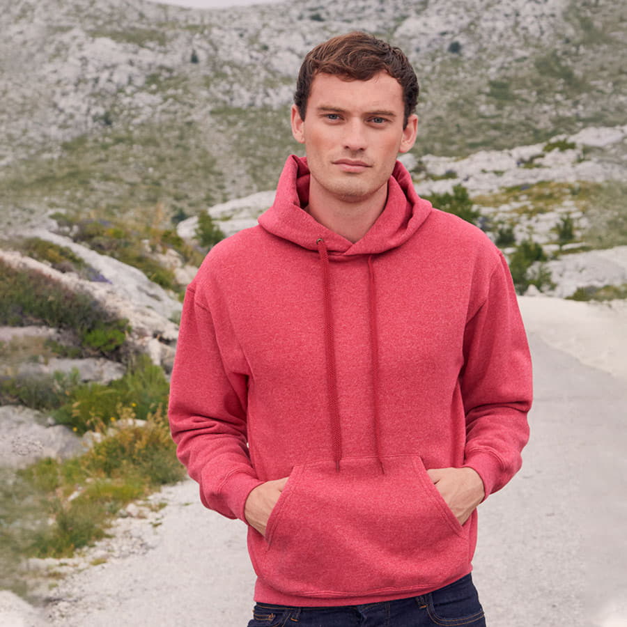 Толстовка "Hooded Sweat", ярко-синий, 80% х/б, 20% п/э, 280 г/м2