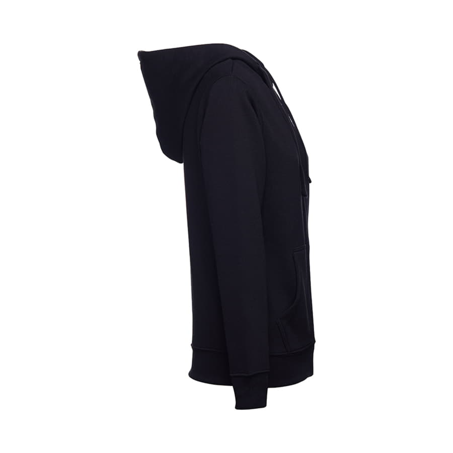 Толстовка женская с капюшоном AMSTERDAM WOMEN, черный, 50% хлопок, 50% полиэстер, 320 г/м2