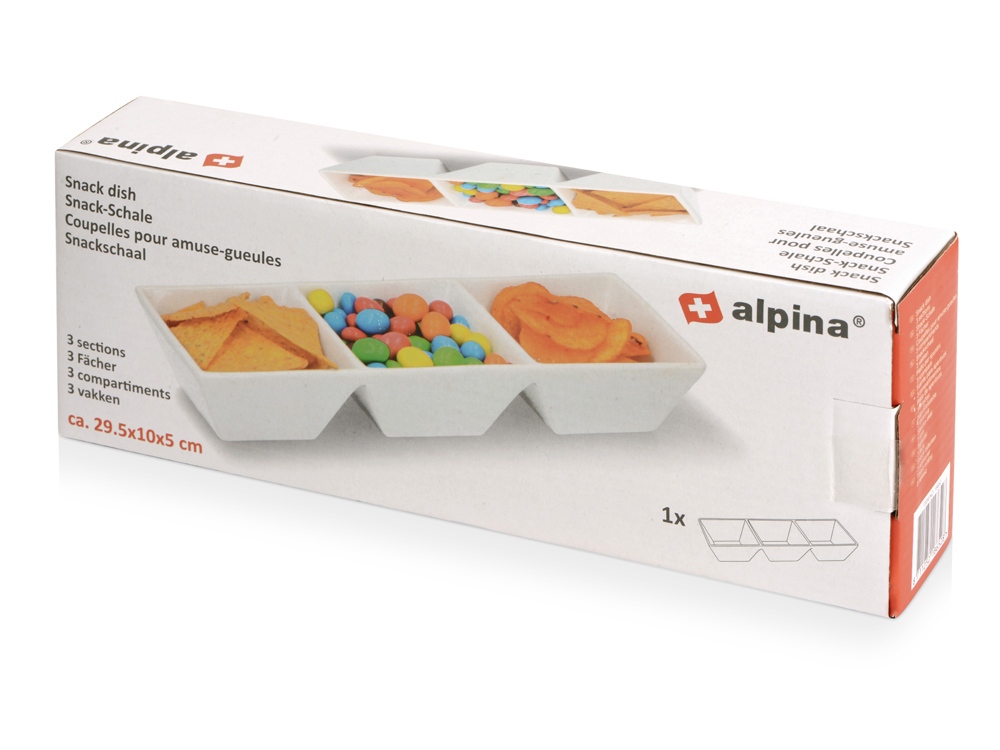 Менажница Snacks (белый)