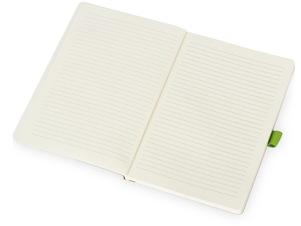 Блокнот Sevilia Soft, гибкая обложка из крафта A5, 80 листов, крафтовый/зеленое яблоко, коричневый, зеленое яблоко, зеленое яблоко