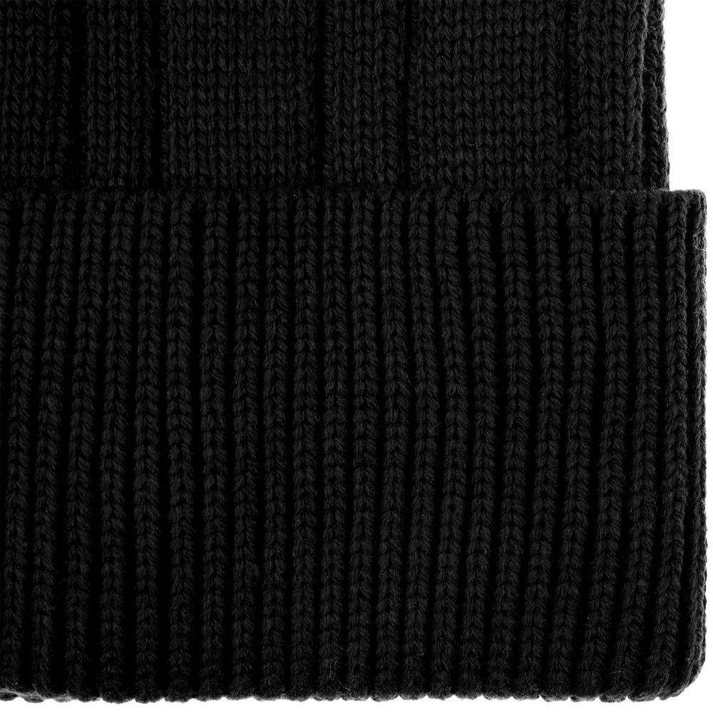 Шапка Knit Beat, черная