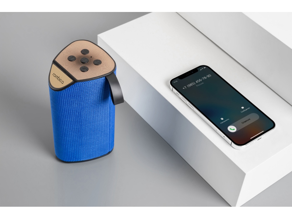 Портативная акустика Rombica mysound Tetria Blue (Р), синий