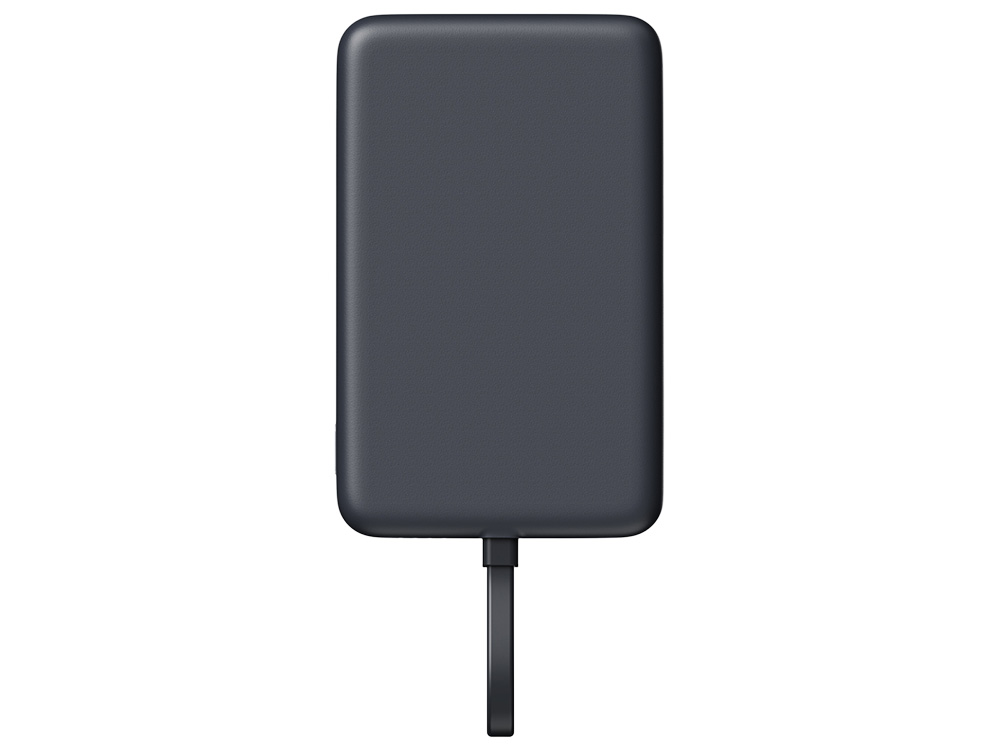 Внешний аккумулятор с кабелем Xiaomi 33W Magnetic Power Bank 10000mAh (Integrated Cable) Gray, серый
